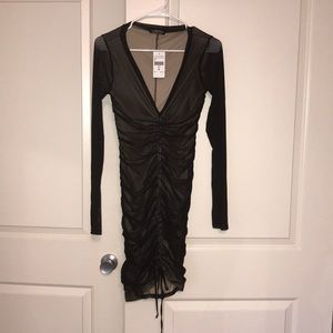 FashionNova Ruched Dress